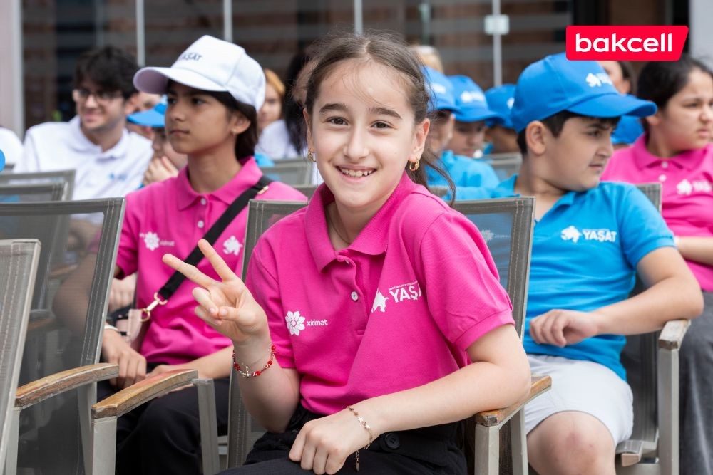 “Bakcell” 4-cü “YAŞAT” düşərgəsinin tərəfdaşıdır - FOTOLAR